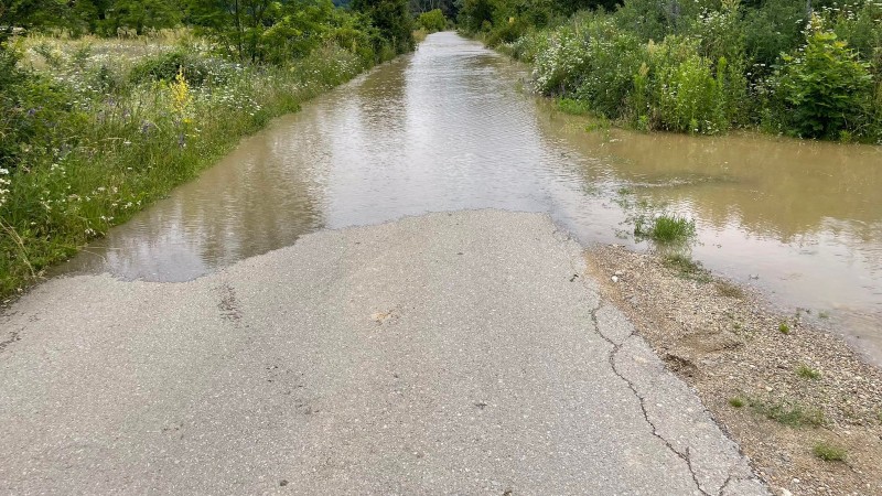 Poplave u tri naselja u opštini Kučevo